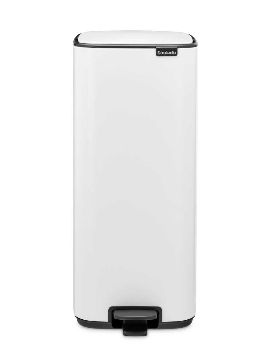 Brabantia Bo Pedal Bin 30L White